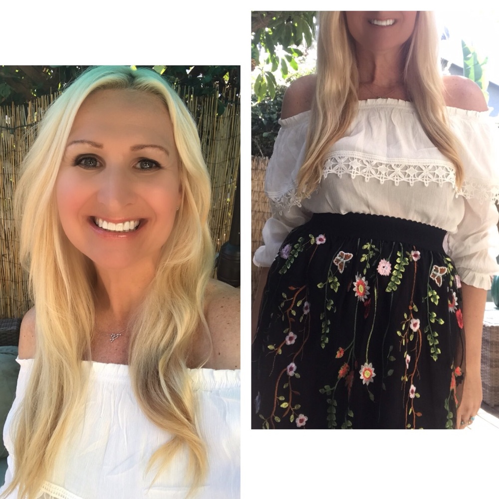 🤩Lovely White Ruffle Top🌟